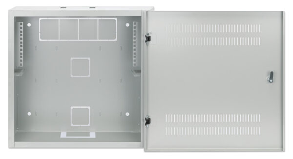 Armadio 19'' a muro a basso profilo con montanti orizzontali 4U e verticali 2U - immagine 6