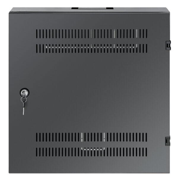 Armadio 19'' a muro a basso profilo con montanti orizzontali 4U e verticali 2U - immagine 4