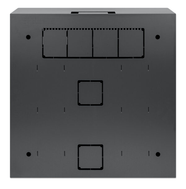 Armadio 19'' a muro a basso profilo con montanti orizzontali 4U e verticali 2U - immagine 5