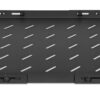Mensola 19'' fissa con Profondità Regolabile da 550 a 750 mm 1U Nero - immagine 4