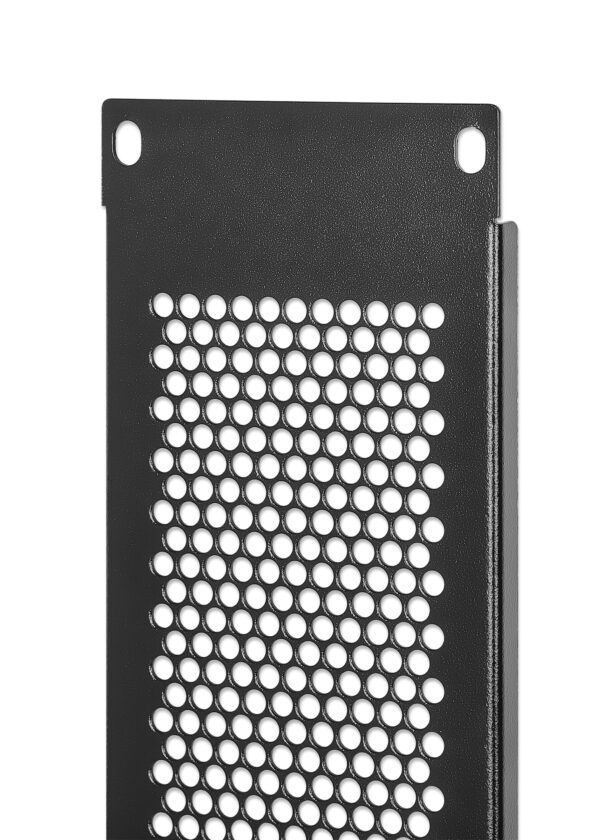 Pannello Cieco Ventilato per Armadi Rack 19'' 2U Nero - immagine 5