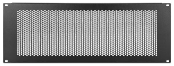 Pannello Cieco Ventilato per Armadi Rack 19'' 4U Nero - immagine 3