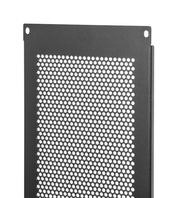 Pannello Cieco Ventilato per Armadi Rack 19'' 4U Nero - immagine 5