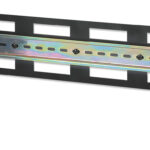 Kit guida DIN regolabile per montaggio su rack da 19'', 2U