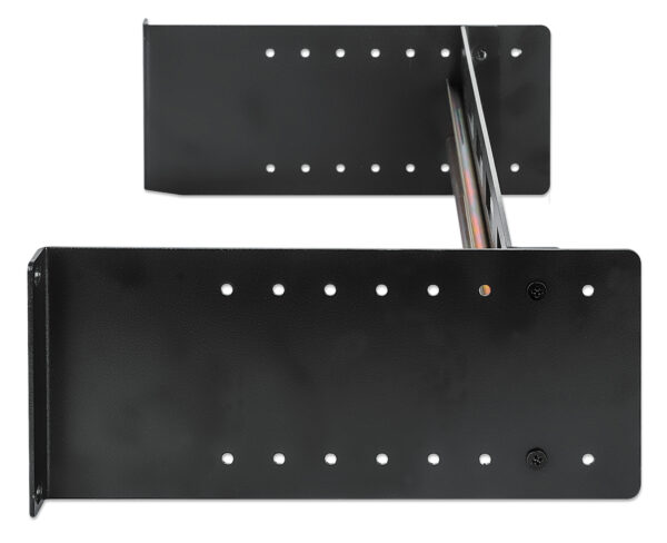 Kit guida DIN regolabile per montaggio su rack da 19'', 2U - immagine 5