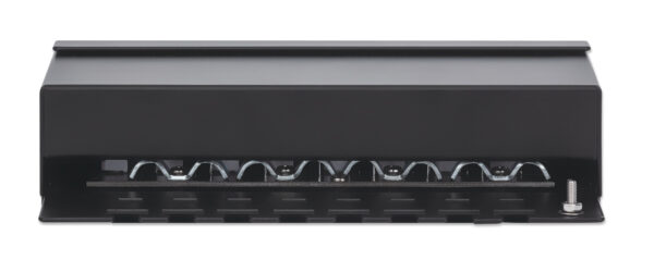 Pannello Patch 8 Posti Cat6A Schermato da Scrivania Nero - immagine 5