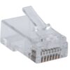 Confezione 100 Plug Modulari RJ45 Passante Cat6 FastCrimp UTP - immagine 4