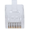 Confezione 100 Plug Modulari RJ45 Passante Cat6 FastCrimp UTP - immagine 5