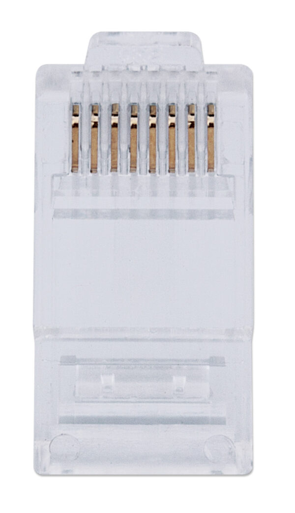 Confezione 100 Plug Modulari RJ45 Passante Cat6 FastCrimp UTP - immagine 6
