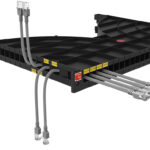Mensola Gestione Cavi su Rack 19'' 24 Porte P.1000 mm