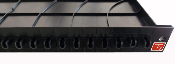Mensola Gestione Cavi su Rack 19'' 24 Porte P.800 mm - immagine 4