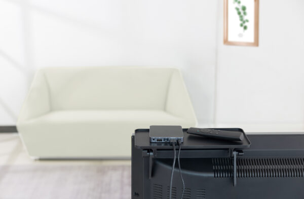 Mensola per decoder e telecomandi per Schermo TV - immagine 10