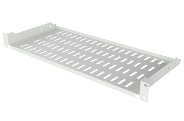 Mensola per Rack 10'' 150 mm 1U Grigio 2 punti