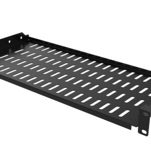 Mensola per Rack 10'' 150 mm 1U Nero 2 punti