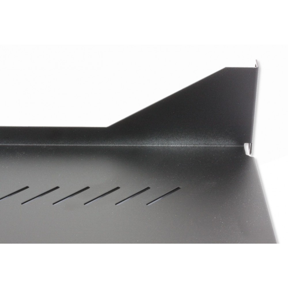 Mensola per Rack 19'' 150 mm 1U Nero 2 punti - immagine 3
