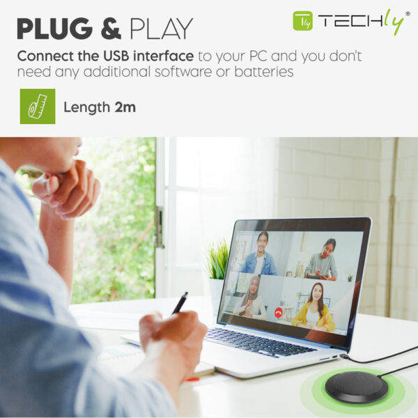 Microfono USB Omnidirezionale da Conferenza - immagine 6