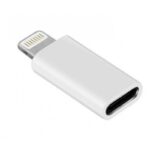 Mini Adattatore Ricarica Sincronizzazione USB-C&trade; a Lightning&reg; Bianco