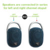 Mini Altoparlante Wireless BT V5.3 Speaker Luce LED Vivavoce TF USB Blu - immagine 9