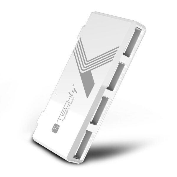 Mini Hub USB Hi Speed 4 Porte Bianco - immagine 7