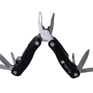 Mini Pinza Multiuso in Acciaio Inossidabile e Alluminio con Custodia