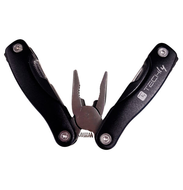 Mini Pinza Multiuso in Acciaio Inossidabile e Alluminio con Custodia - immagine 5