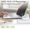 Mini Ripetitore Wireless 300Mbps Amplificatore da Muro Repeater7 - immagine 6