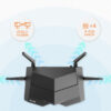 Modem Router VDSL/ADSL AC1200 Dual Band Wi-Fi Gigabit, V12 - immagine 8
