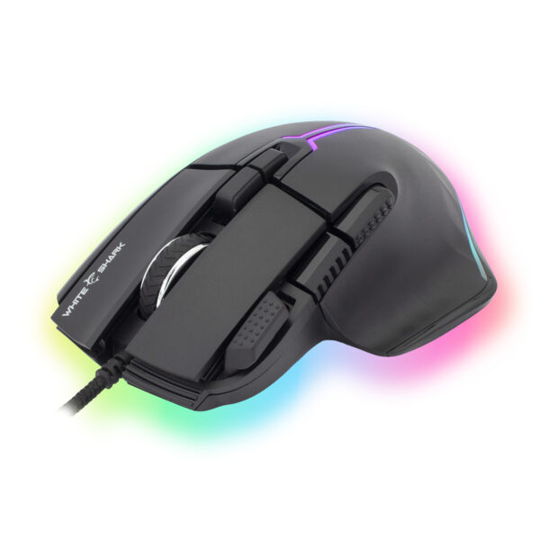 Mouse Gaming RGB USB 12000 dpi 9 Tasti Nero Marrok - immagine 7