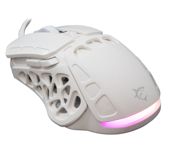 Mouse Ottico Gaming LED RGB con Cavo USB 7200 dpi Bianco, ECTOR - immagine 3