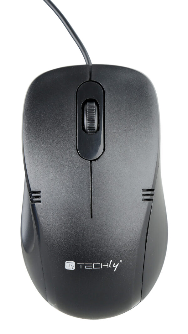 Mouse Ottico Standard USB 1000dpi Nero - immagine 4