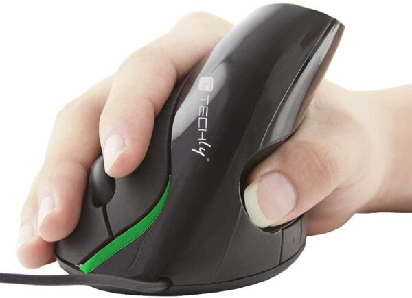Mouse Verticale Ergonomico USB Nero - immagine 6