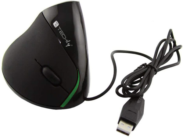 Mouse Verticale Ergonomico USB Nero - immagine 8