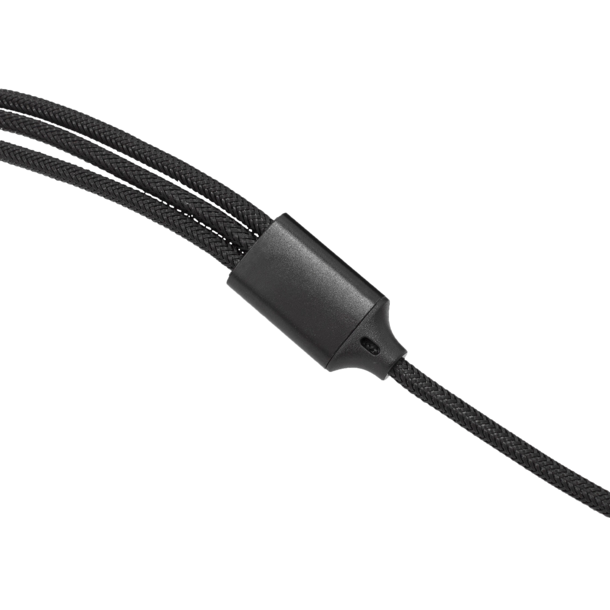 Multi Cavo di Ricarica da USB tipo A a USB-C™ MicroUSB e 8-pin 1m Nero - immagine 4