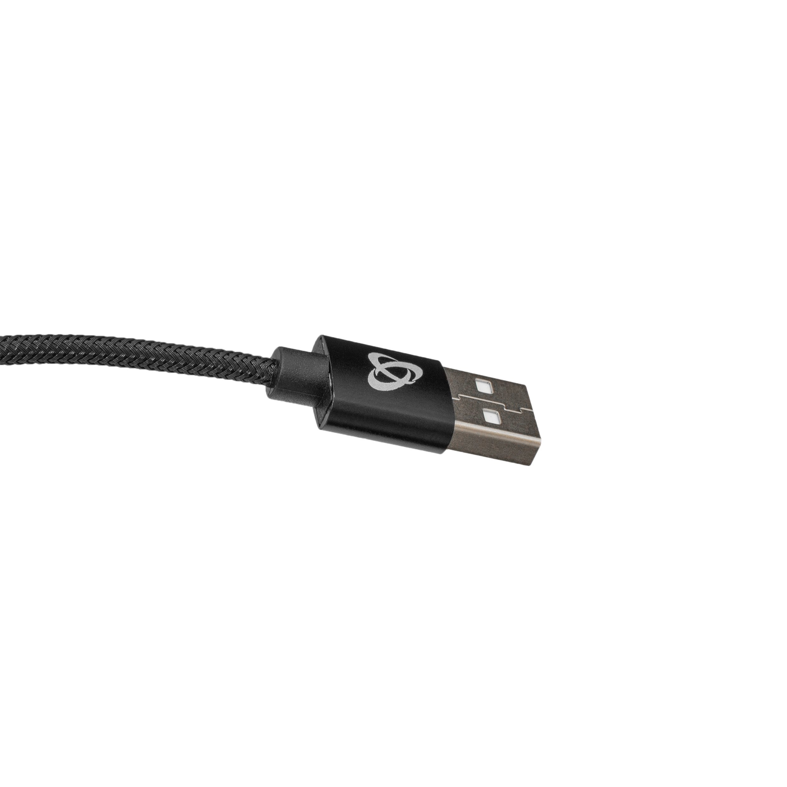Multi Cavo di Ricarica da USB tipo A a USB-C™ MicroUSB e 8-pin 1m Nero - immagine 3
