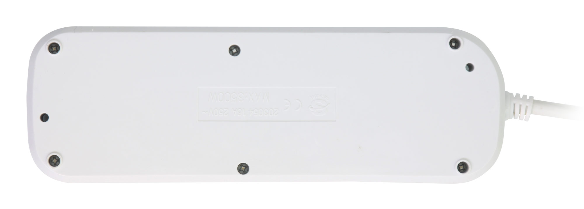 Multipresa 4 Posti Bipasso con Interruttori Indipendenti e Protezione da Sovraccarico - immagine 3