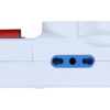 Multipresa 4 Posti Italiana Bipasso / 2 Schuko con Interruttore - immagine 4