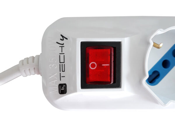 Multipresa 5 Posti Italiana Bipasso con 2 Prese USB - immagine 4