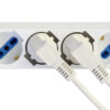 Multipresa 5 Posti Italiana Bipasso / Schuko - immagine 4