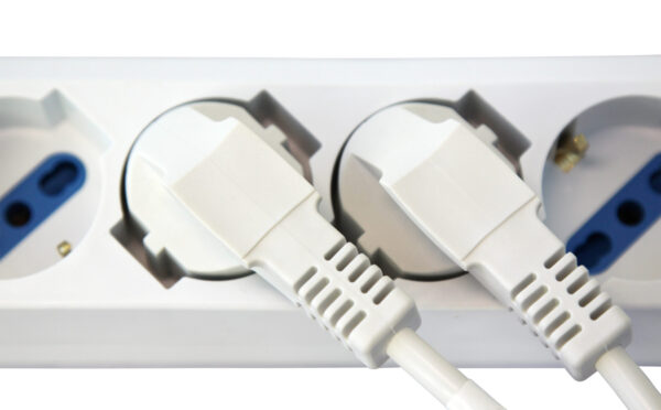 Multipresa 5 Posti Italiana Bipasso / Schuko Spina Angolata - immagine 6