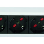 Multipresa 6 Posti da Rack 19'' con Magnetotermico Spina C14 1,5U