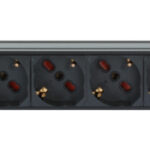 Multipresa 6 Posti da Rack 19'' con Interruttore Spina Italiana 1U