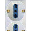 Multipresa 6 Posti Italiana Bipasso / 3 Schuko con Interruttore - immagine 3