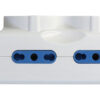 Multipresa 6 Posti Italiana Bipasso / 3 Schuko con Interruttore - immagine 2