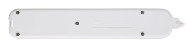 Multipresa 6 Posti Italiana Bipasso con 2 Prese USB Bianca - immagine 5