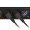 Multipresa 6 Posti Italiana Bipasso con Interruttore Nero - immagine 5
