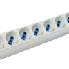 Multipresa 7 Posti Italiana Bipasso / Schuko - immagine 2
