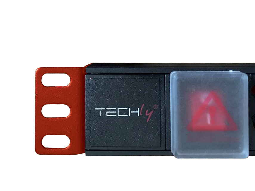 Multipresa 8 Posizioni da Rack 19'' con Interruttore Spina Italiana 1U - immagine 8