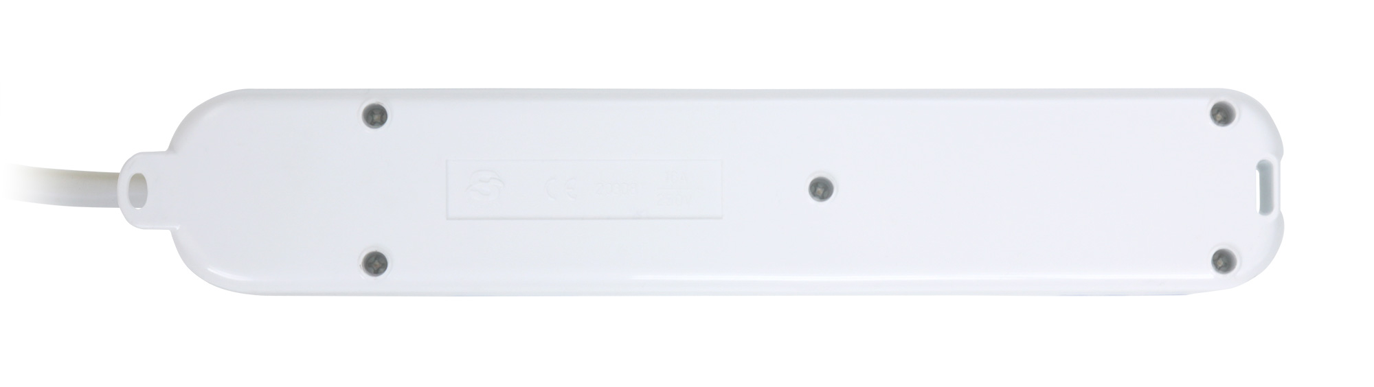 Multipresa 8 Posti Italiana Bipasso / 4 Schuko con Interruttore - immagine 4