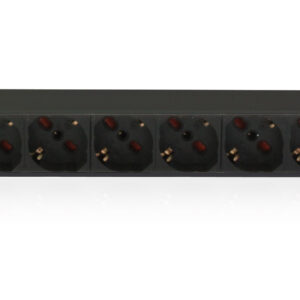 Multipresa 9 Posti da Rack 19'' con Interruttore Spina Italiana 1U