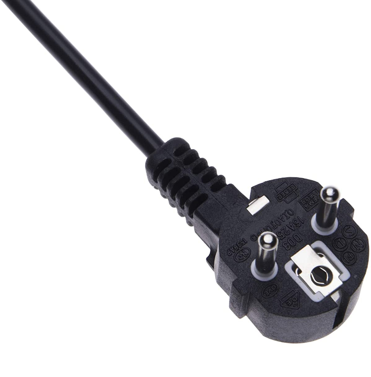 Multipresa 9 Posti da Rack 19'' con Interruttore Spina Schuko Angolata 1U - immagine 4